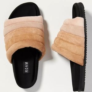 Roam Pillar Slide Sandals- neutral